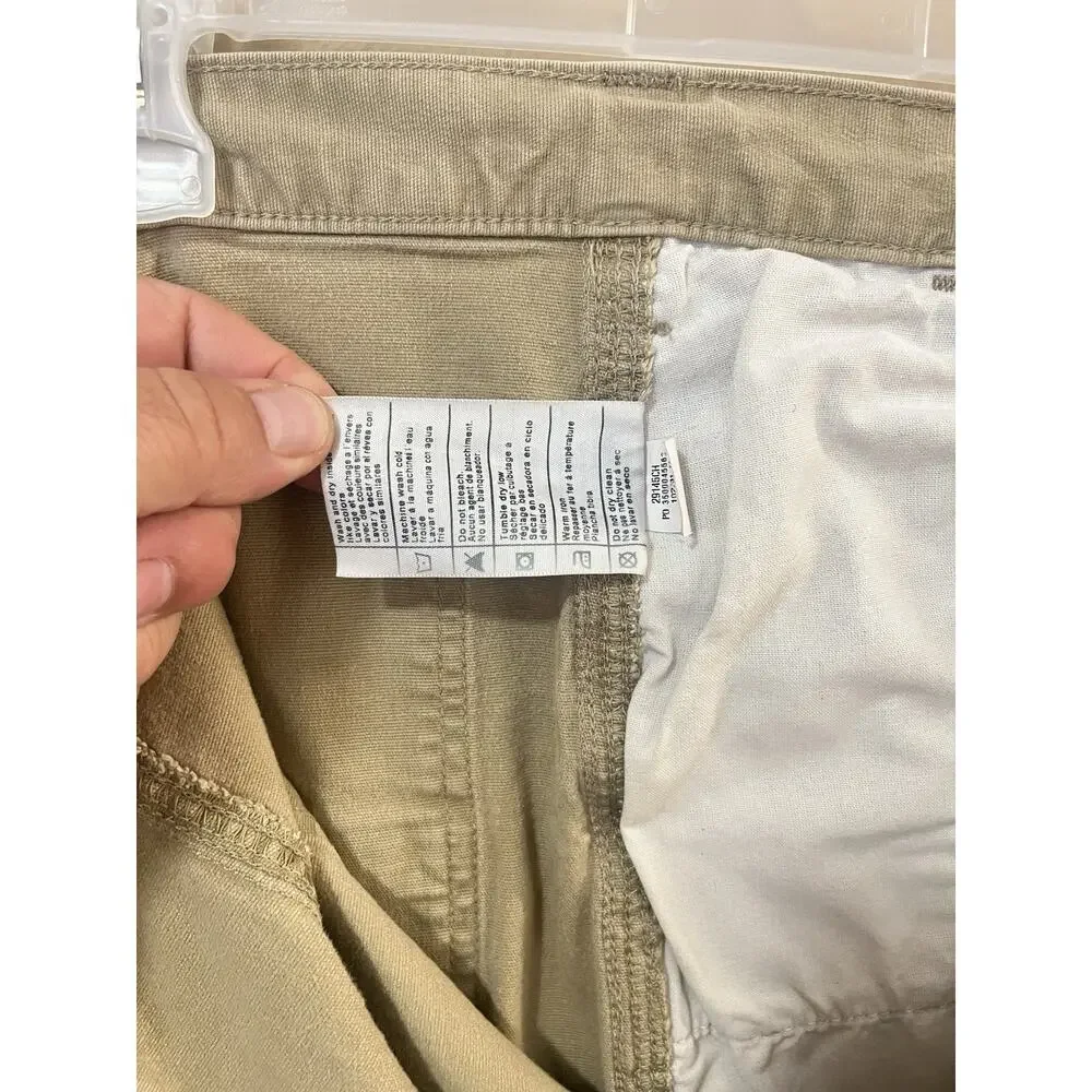 Carhartt 102291 Rugged Flex Relaxed Fit Canvas Work Pants Mens 36x34 Khaki FC AS